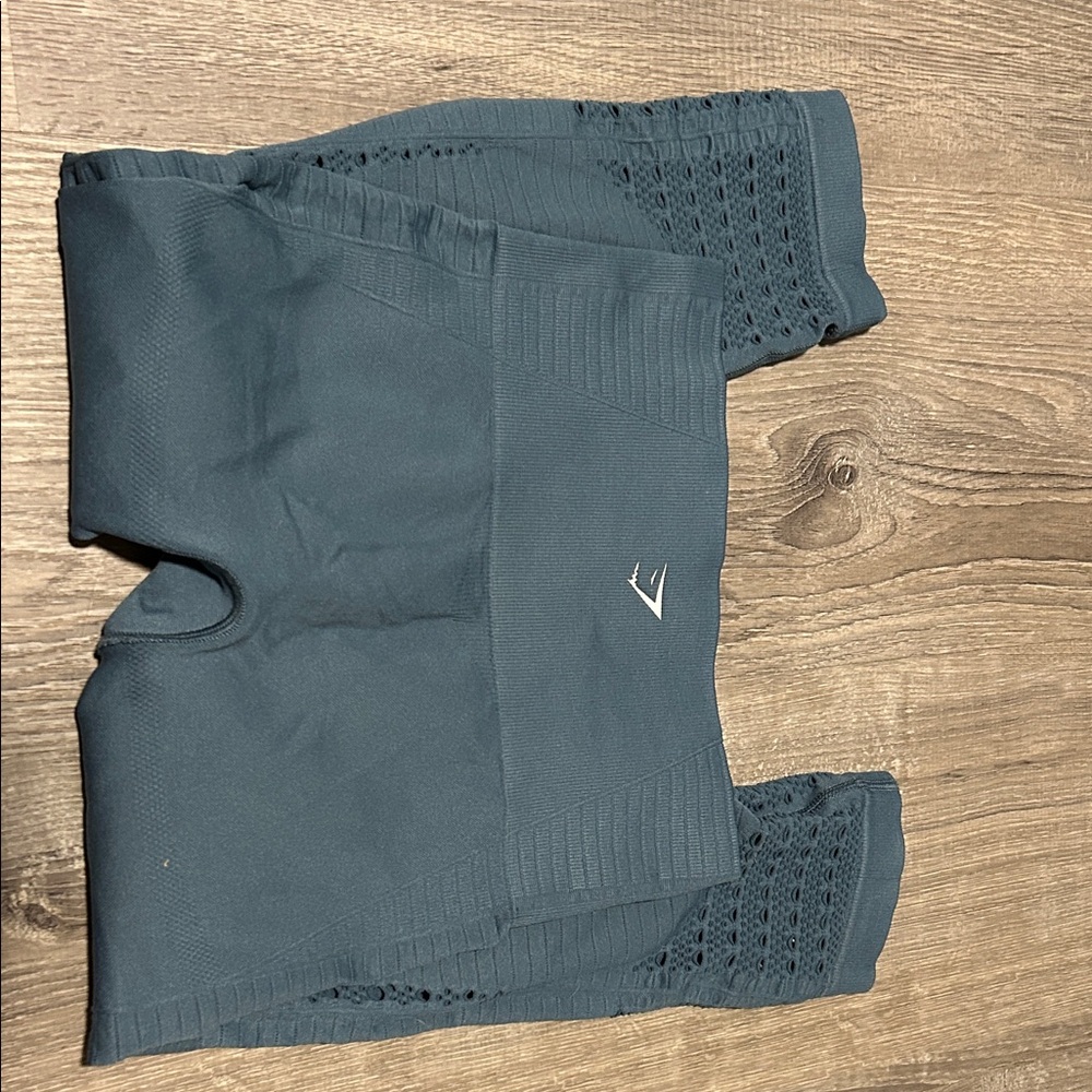 Gymshark Blue Athletic Leggings - Picture 3 of 3